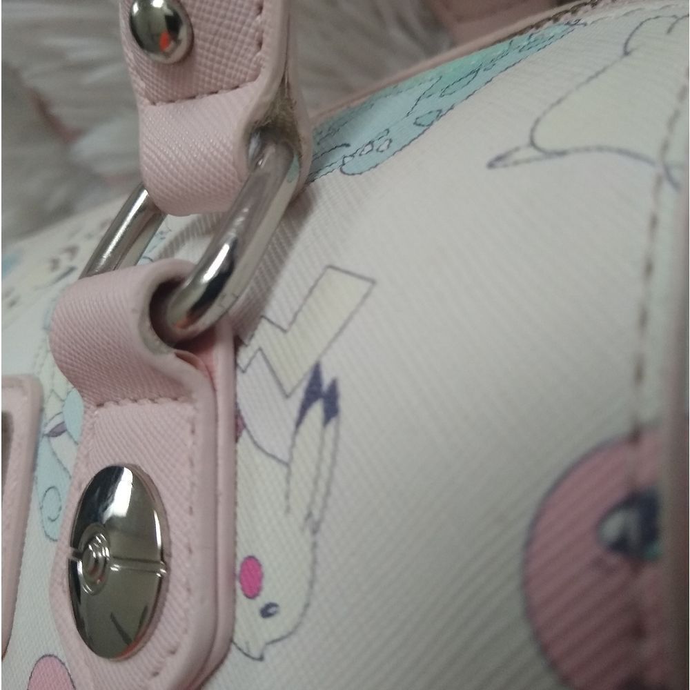 Loungefly Pokémon Starters Pastel Print Purse - Picture 13 of 17